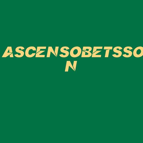 Logo da ASCENSOBETSSON